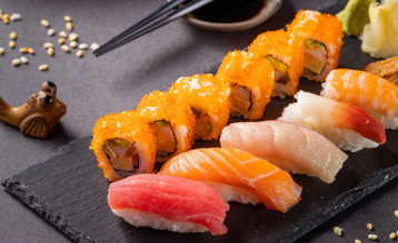 Hibachi and Japanese grill dish